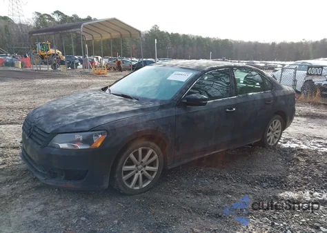 2012 Volkswagen Passat 2.5L Se from USA, damaged, VIN 1VWBP7A30CC106793